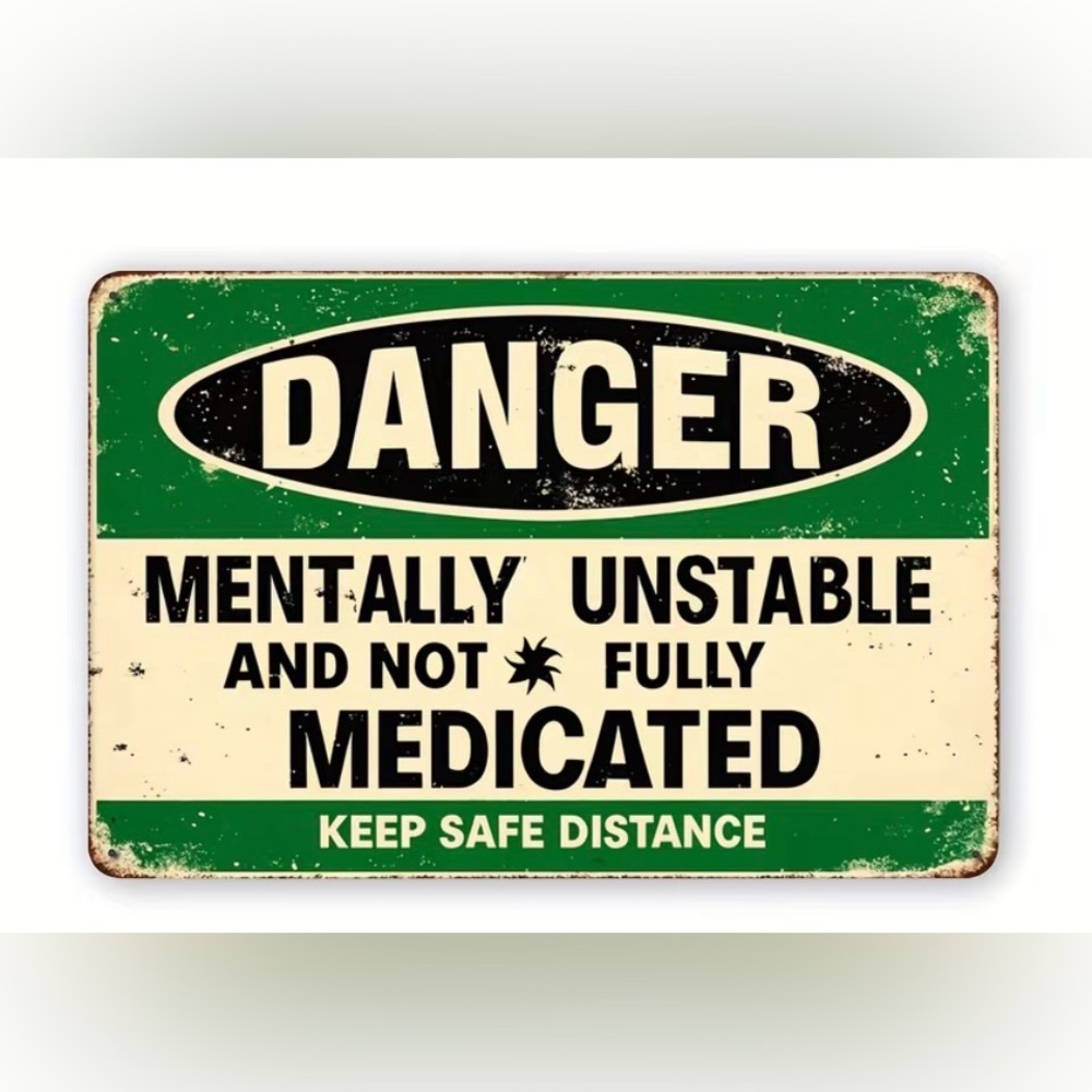 New Metal Sign (8x12”)